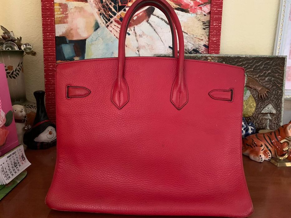 Кожаная сумка Hermes