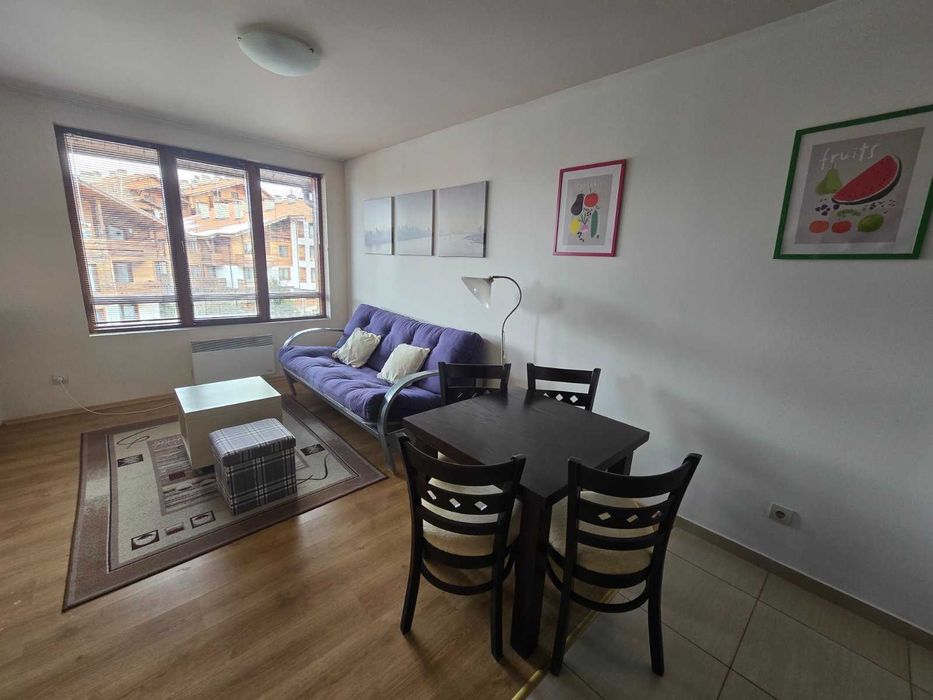 Двустаен апартамент за продажба в целогодишно работещ комплекс, Банско