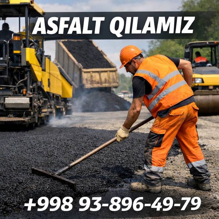 Asfalt Yotqizish qilamiz
