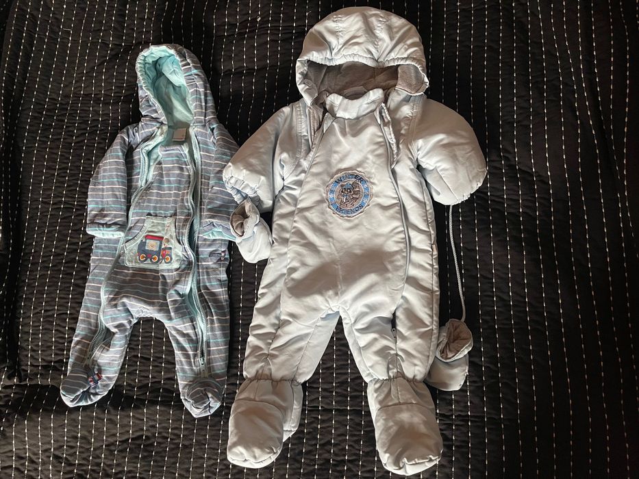 2 salopete iarna pentru baietel 68