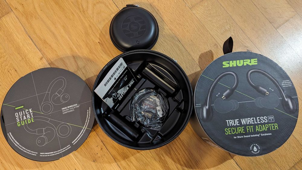 Adaptoare pentru căști Shure - TWS Secure Fit Adapter Gen 2, negru