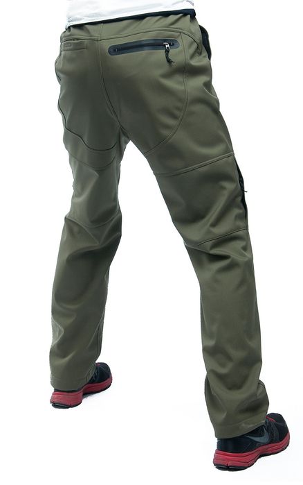 Jack Wolfskin (Германия) штаны теплые Softshell для холодной погоды