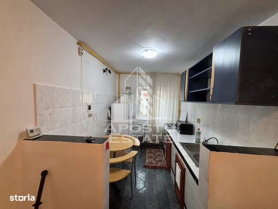 Apartament 2 camere de inchiriat, Centrala proprie, Girocului, Timis