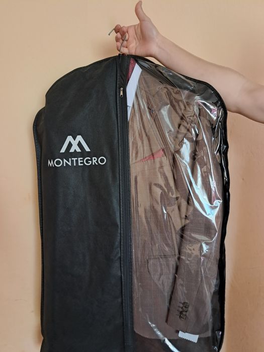 Кастюм тройка коричневый