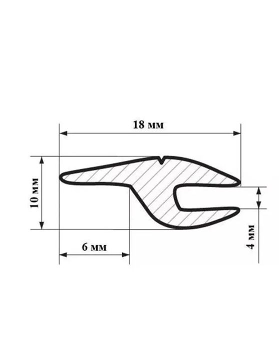 Защитный уплотнитель для лобовой самаклейши для Кобальт Малибу и друг