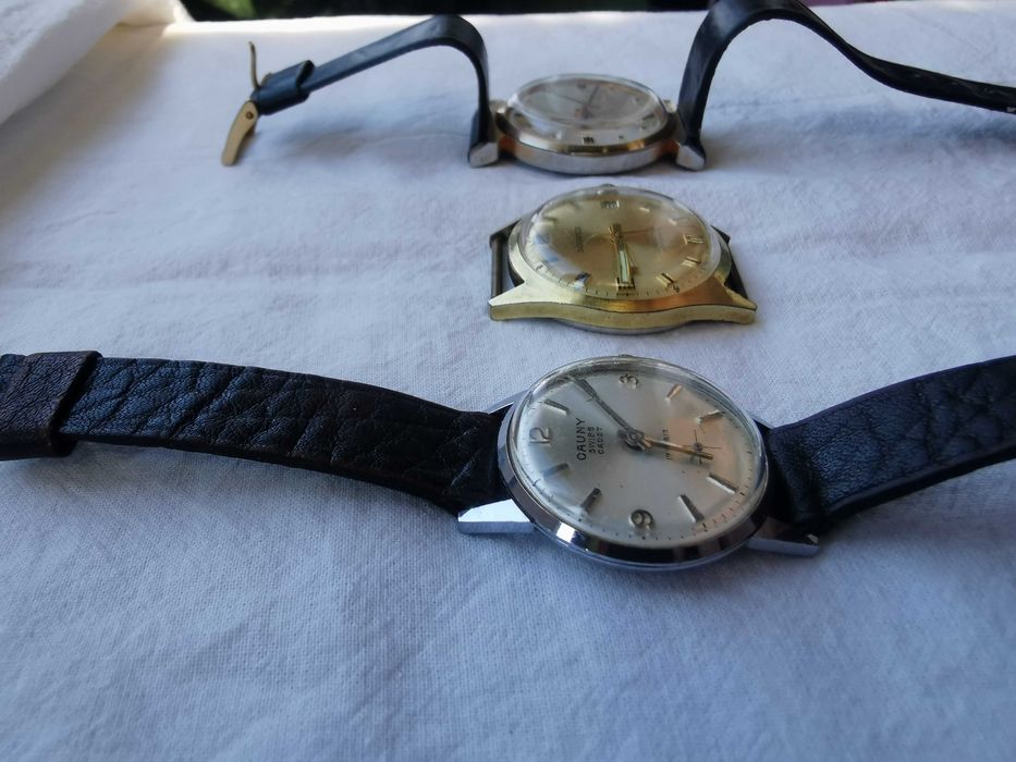 Ceasuri mecanice Swiss Made:Rama,Cauny si Dugena-Germany stare buna estetic si functional
