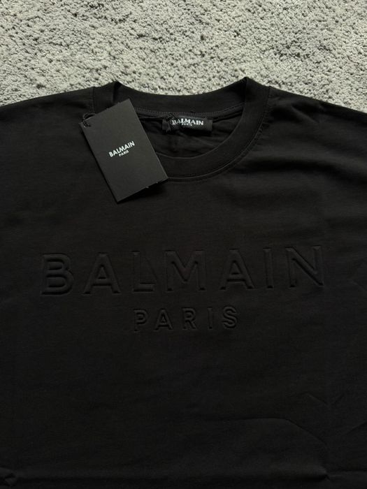Tricou Balmain embossed