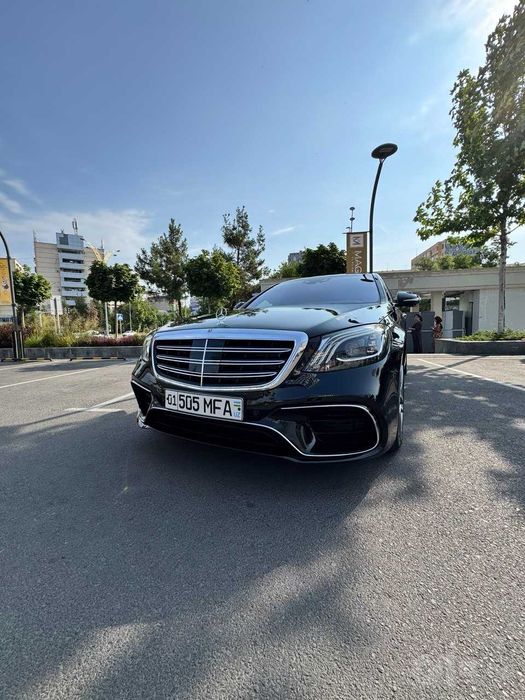 Mercedes-Benz S-Class W222 haydovchi bilan | VIP va biznes transfer