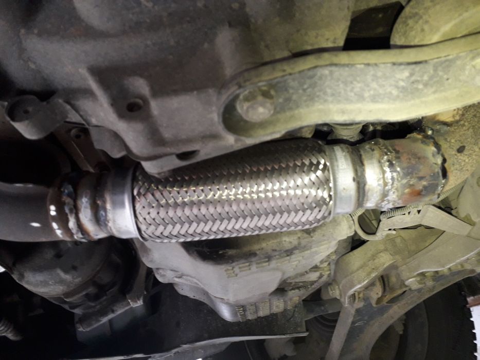 Sudura tobe esapament evacuare catalizator  dpf racord flexibil etc