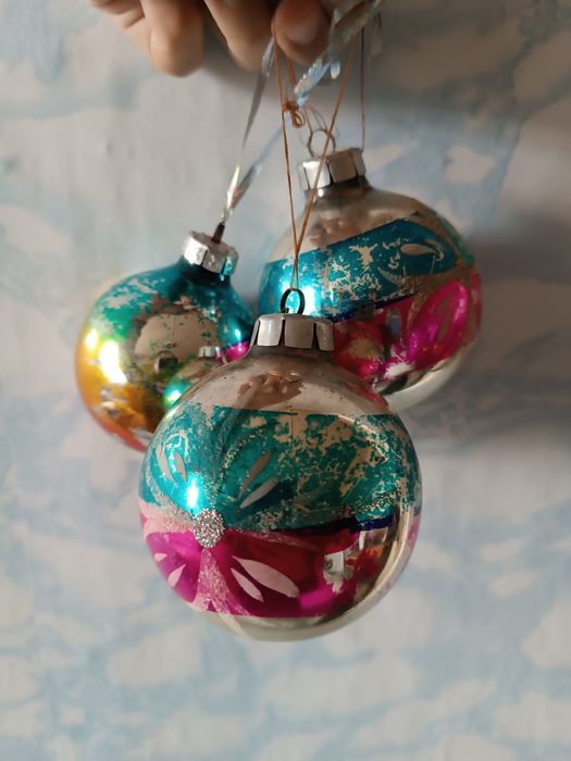 Ёлочные игрушки СССР Ёлка советская