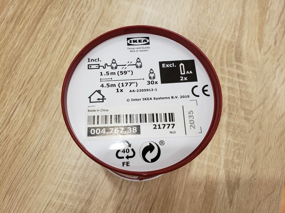 Гирлянда из Икеа