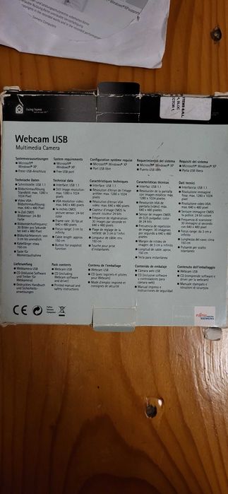 Fujitsu-Siemens USB multimedia camera Camera web