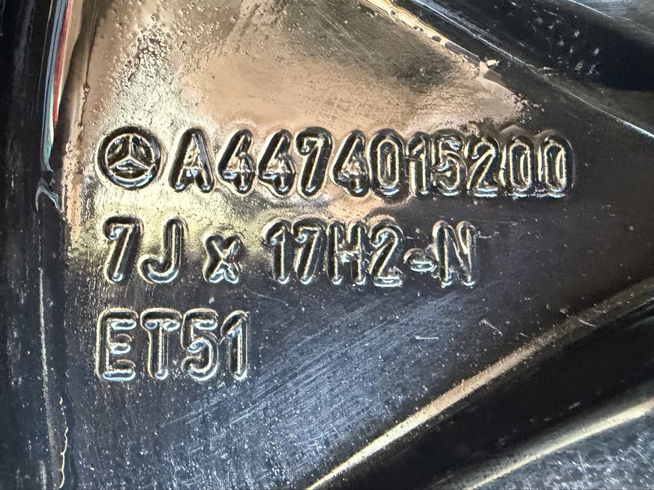 Jante / Roti Mercedes Vito W447 : 225 55 17C, DOT 41-2024