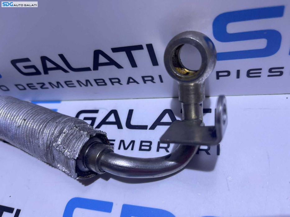Furtun Teava Conducta Apa Antigel Turbo Turbina Turbosuflanta Seat Leon 1M 1.8 T APP AUQ AJQ ARY 1999 - 2006 Cod 06A121497 [AV1594]