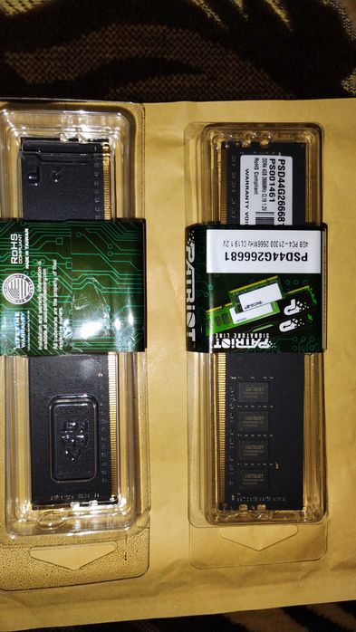 РАМ Памет , DDR4 2x4GB , нова!