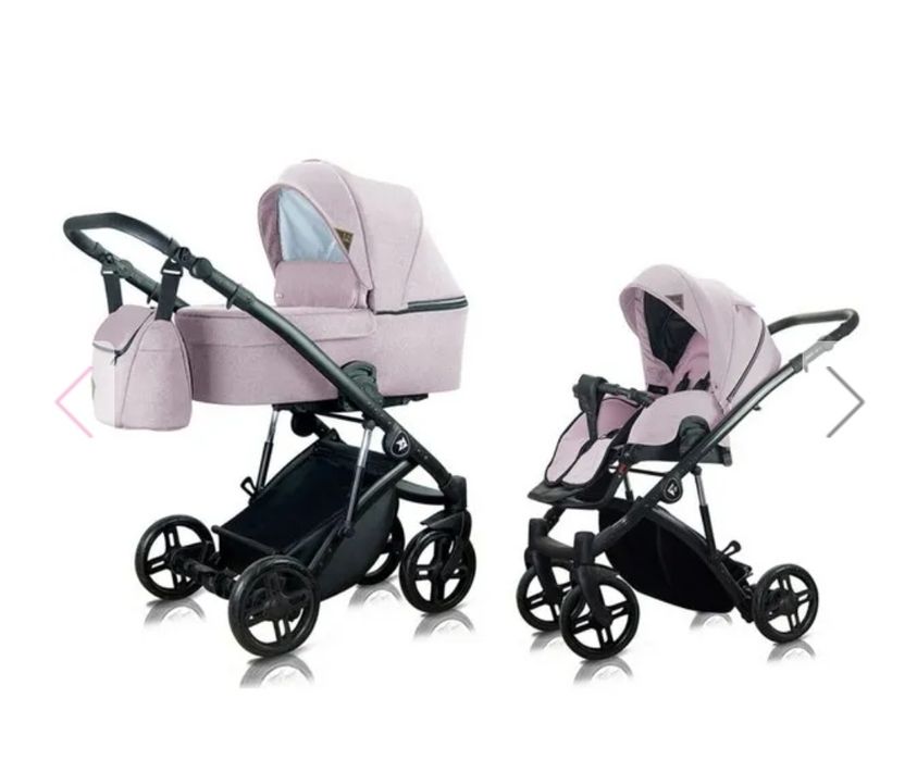 Детска количка 2 в 1 Milu Kids-Бебешка количка 2в1 Atteso