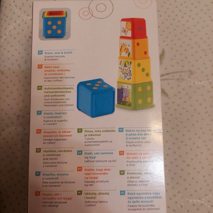 Fisher price  stack and explore blocks