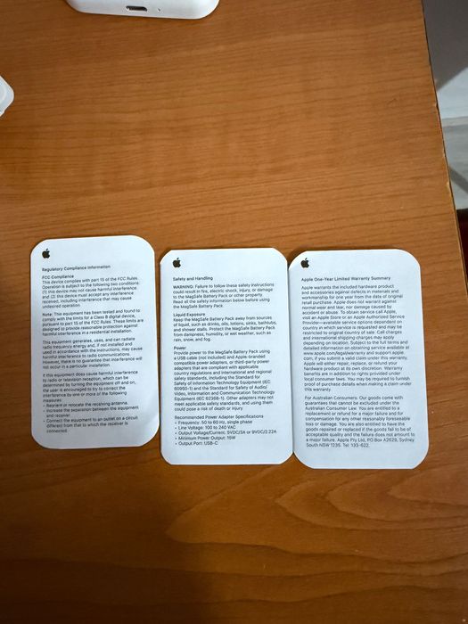 Baterie externa APPLE MagSafe Battery Pack MJWY3ZM/A, alb