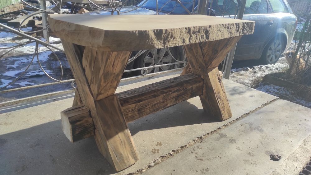 Masa rustica lemn vechi