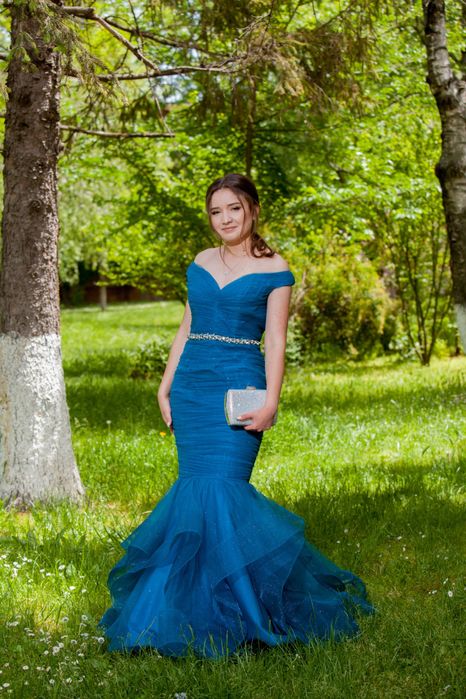 Официална бална рокля тип русалка