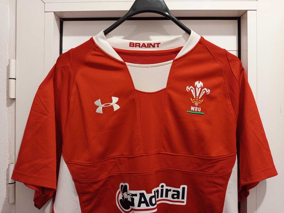 Оригинална ръгби фланелка на Уелс - under armour