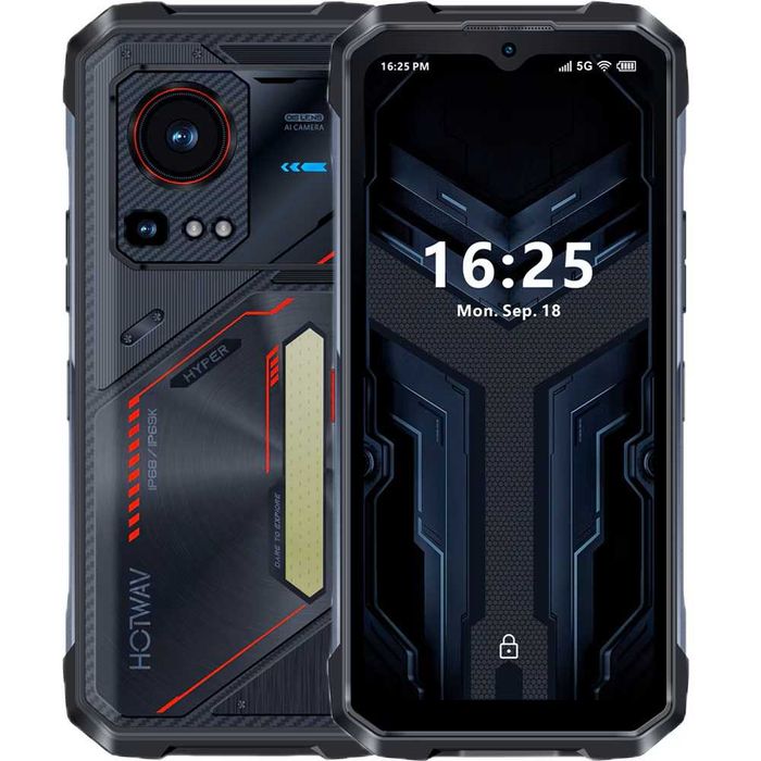 HOTWAV Hyper 7S 5G 16GB RAM 256GB ROM, 10800 mAh, с IP68 защита