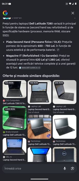 Laptop dell foarte bun