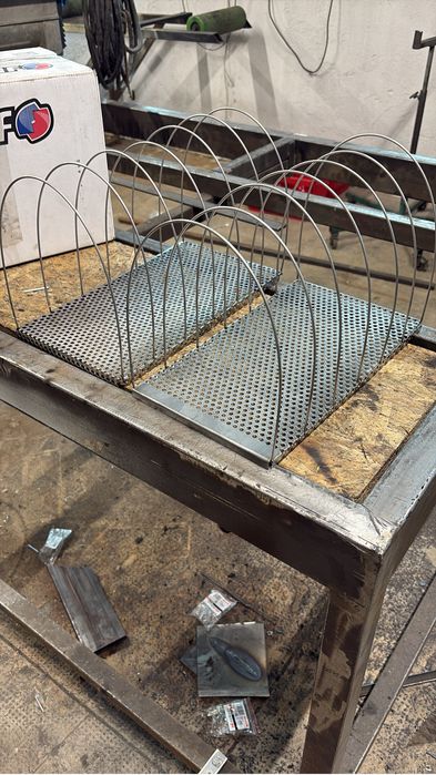 Suport picurare pentru aparat langosi