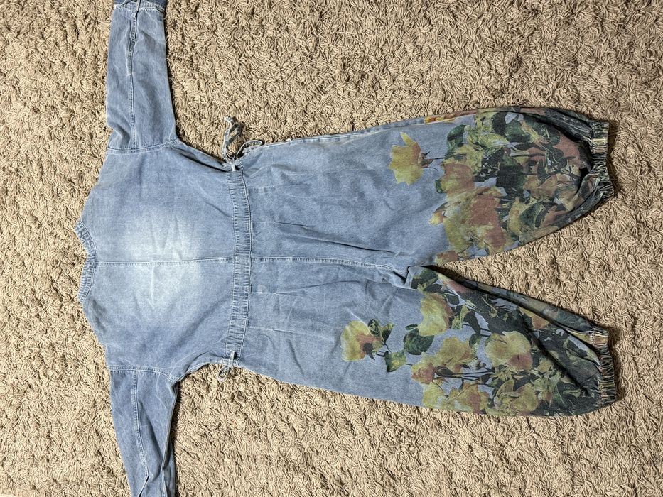 Комбинезон в синем цвет