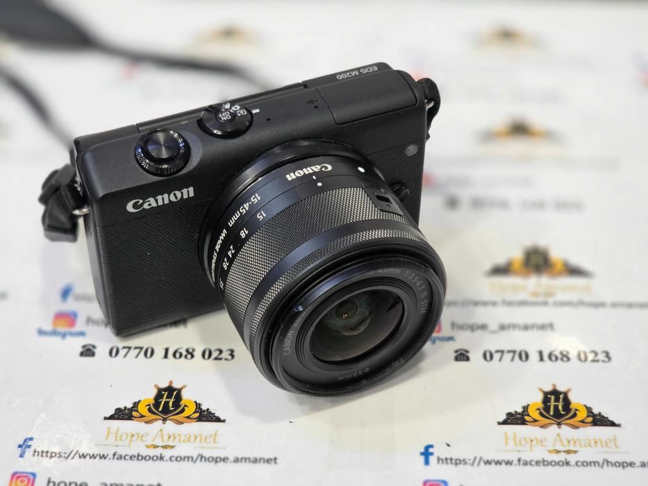 Hope Amanet P7 Aparat FOTO Canon EOS M200
