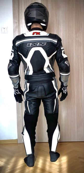 Costum moto piele IXS marimea XS-S