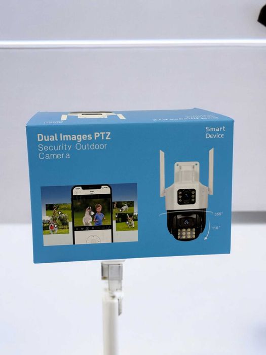 Умная беспроводная камера наблюдения, с Wi-Fi, простая в установке,