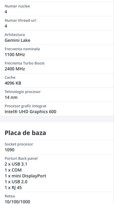 Mini PC Asus PN40 512gb
