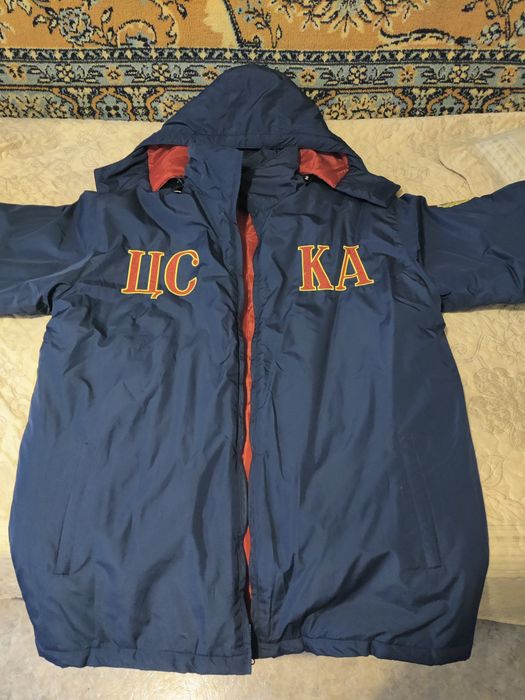 Фирменный пуховик Цска Казахстан