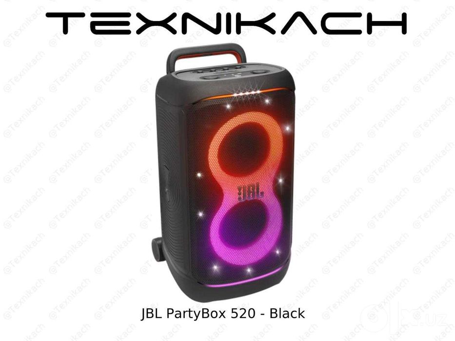 JBL PartyBox 520 • Yetkazib berish • Tekshirib to‘lash
