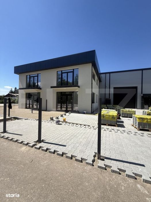 Hala industriala cu birouri P+1, 512 mp, zona Ulmi