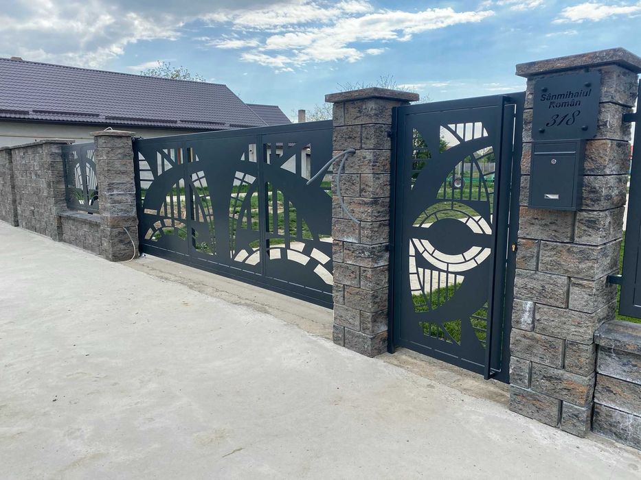 Garduri Metalice & Porți Metalice Montaj Asigurat Timis