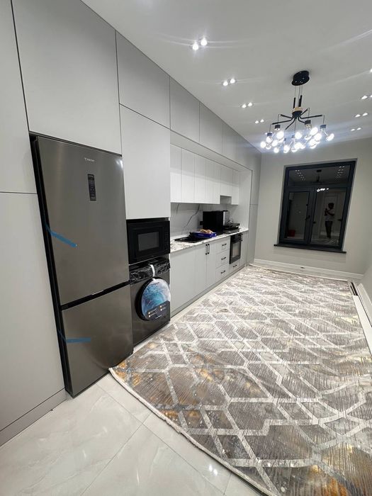 Новостройка Продается 3 комнатная квартира ремонт ул.Нурафшон, Riviera