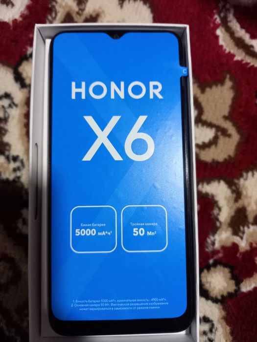 Honor X6 гарантия билан
