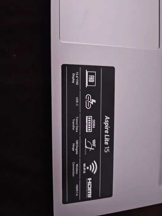 Laptop ACER Aspire Lite 15 Ryzen 7 5700U 16GB SSD 512GB GARANTIE