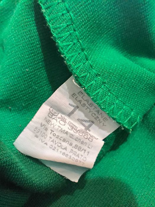 Зелен памучен панталон за 14 годишни