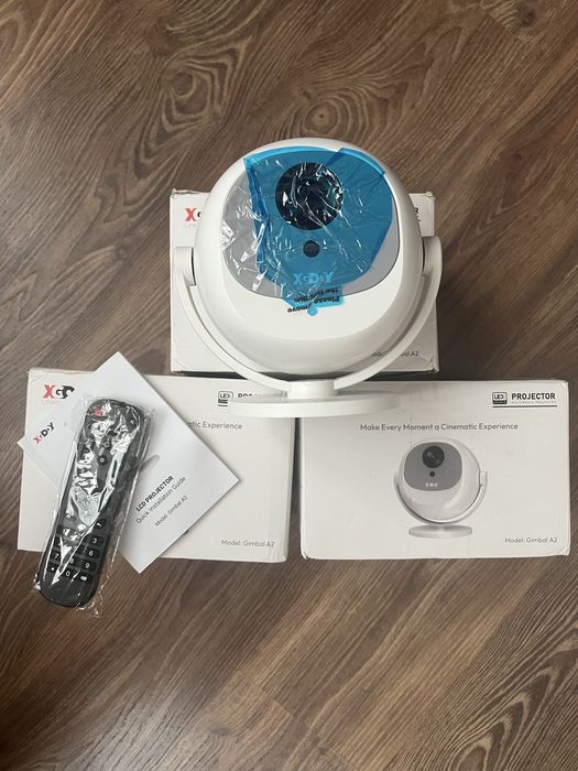 XGODY A2 Gimbal преносим проектор Android 11 WiFi6 Bluetooth