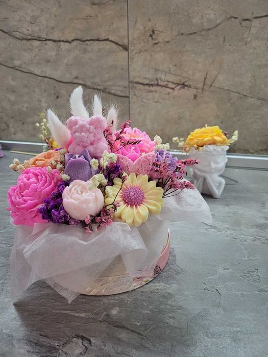 Натурални домашни соеви свещи