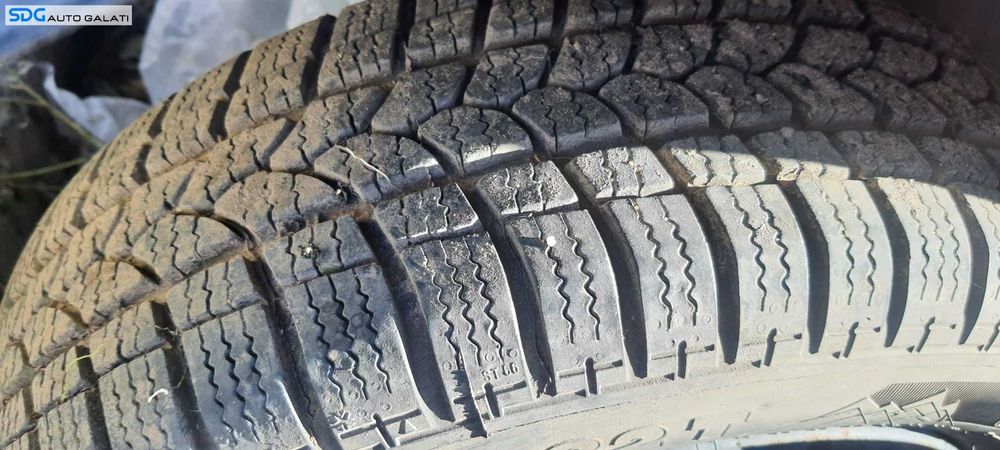 Janta Roata Rezerva Tabla 185 60 14 R14 cu Anvelopa Cauciuc Iarna Chevrolet Aveo 2003 - 2011 [C1173]