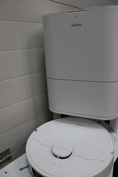 Прахосмукачка робот Mova E30 Ultra, моп, автоматично изпразване, App