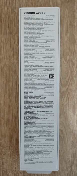 Смарт часы Xiaomi watch 5