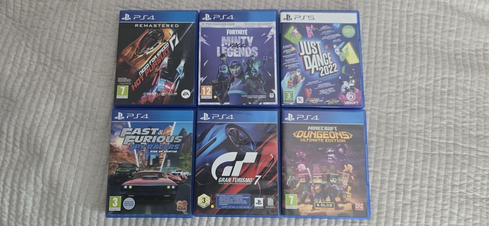 PS5 Disc + 1 Controller + Accesorii Complete | Ca Nou | Setup Full + 6 discuri SUPER OFERTĂ!