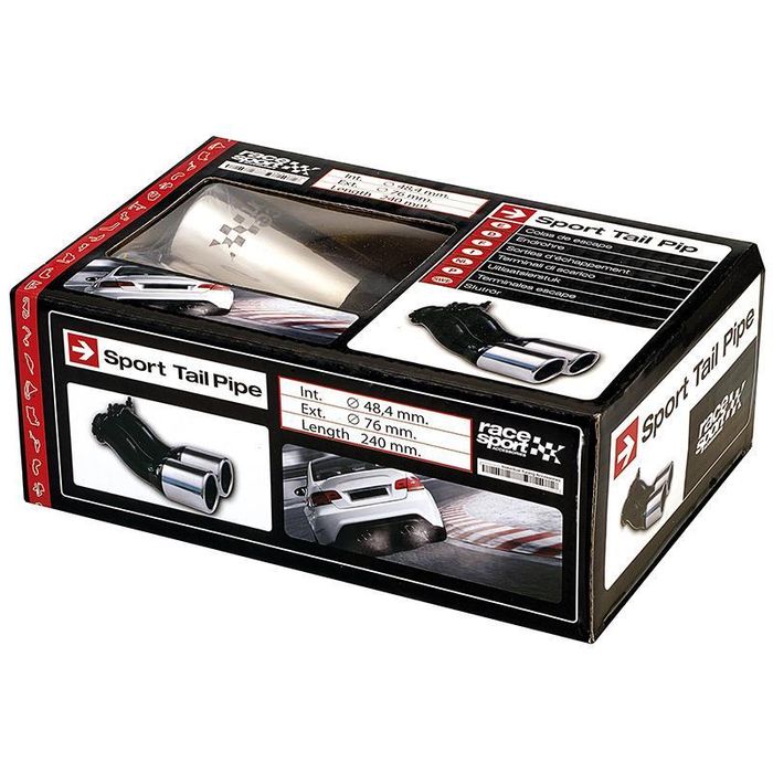 накрайник за ауспух sumex с двойна задна тръба volkswagen tdi audi ...