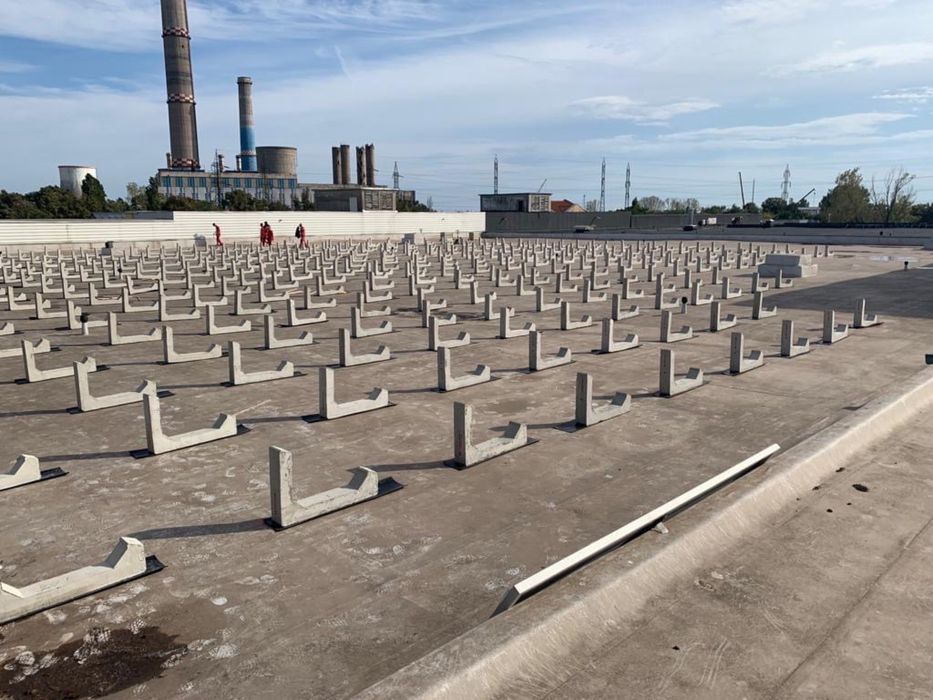 Suport prefabricat pentru panouri solare