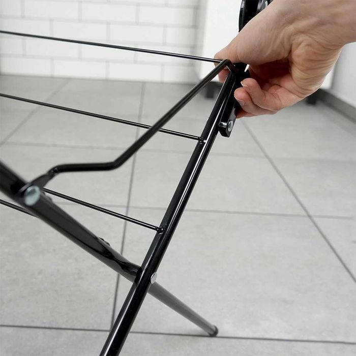 Вертикален сушилник за дрехи на 3 нива/простор за пране 61x58x136 cm